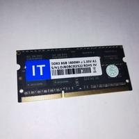 RAM 8GB DDR3 sodimm
