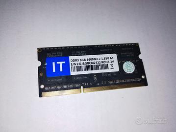 RAM 8GB DDR3 sodimm