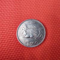 500 lire argento