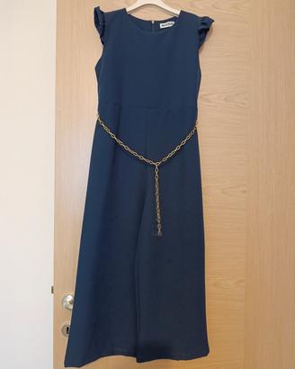 tutona bambina blu  10 anni cerimonia 
