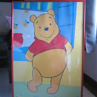 Set 2 grandi poster c/cornice Walt Disney 70x100