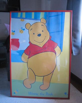 Set 2 grandi poster c/cornice Walt Disney 70x100