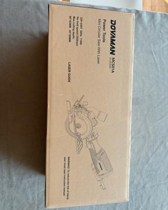 Sega circolare Mini DOVAMAN 710w con laser + lame