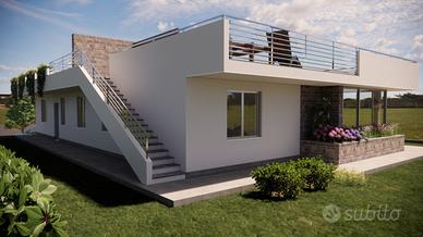 PE 115 Terreno con progetto villa singola