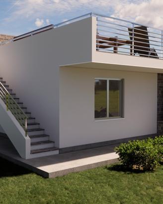 PE 115 Terreno con progetto villa singola