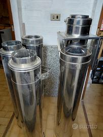 Canna fumaria INOX  coimbentata a doppia parete