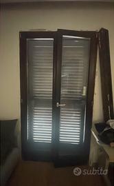 Infisso legno massello + persiana