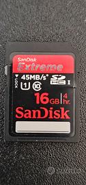 SANDISK EXTREME SCHEDSDHC 1