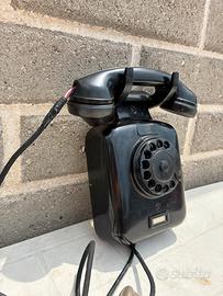 Telefono antico di bachelite funzionante