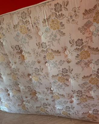 Rete matrimoniale a doghe 160x190 + materasso Emin