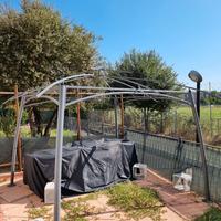 struttura gazebo in ferro