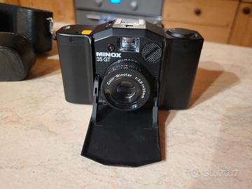 Macchina fotografica minox 35 GT con custodia