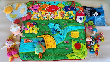 Tappeto Musicale Chicco più Peluche, Carillon e So