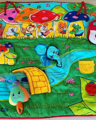 Tappeto Musicale Chicco più Peluche, Carillon e So