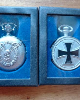 N.2 Orologi militari da taschino.riproduzioni