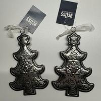 Alberi di Natale in metallo vintage