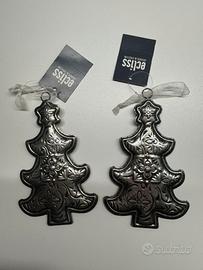 Alberi di Natale in metallo vintage