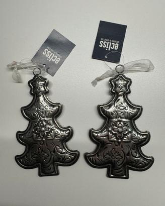 Alberi di Natale in metallo vintage