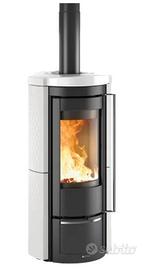 Stufa a legna NORDICA Extraflame LIU' - bianco