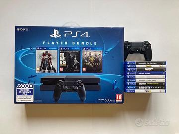 PS4 boundle completo + controller + 9 giochi