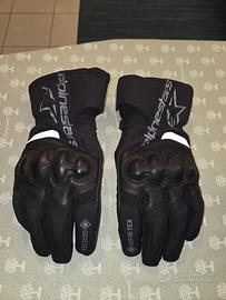 Guanti moto goretex 