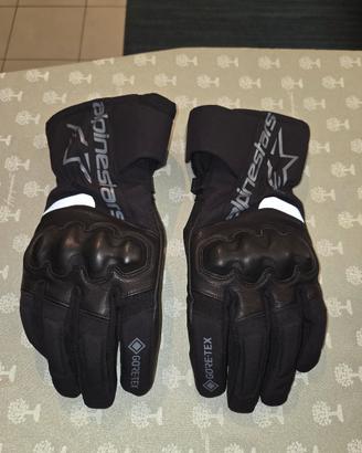 Guanti moto goretex 