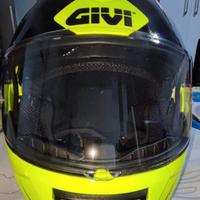 Casco Givi verde taglia L