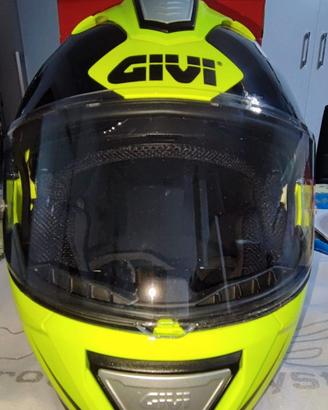 Casco Givi verde taglia L