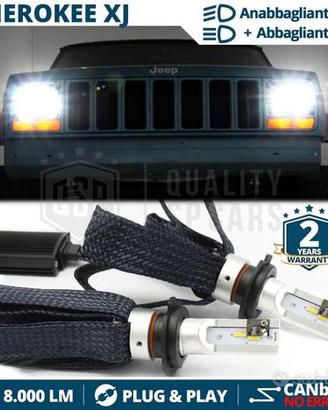 Kit Fari LED H4 per JEEP CHEROKEE XJ CANbus 6500K
