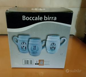 boccale birra della Juventus 