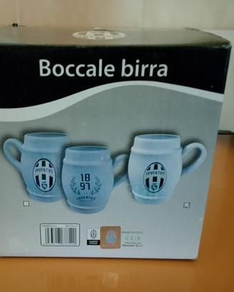 boccale birra della Juventus 