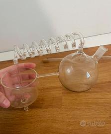 Alambicco distillatore con accessori
