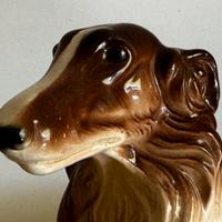 Borzoi porcellana 1940 Hertwig & Co
