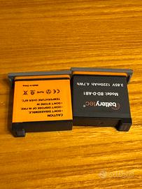 Batterie per DJI Osmo Action + caricabatterie