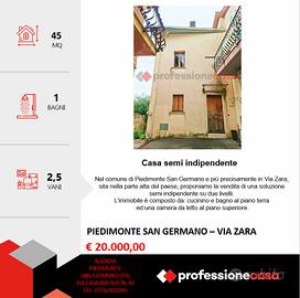 Casa semi indipendente su 2 livelli