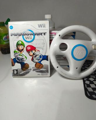 Mario kart Wii con volante