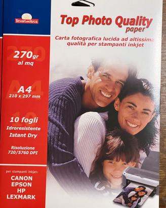 Set 4 confez.Top Photo Quality TDATPQ1 A4- 270 gr