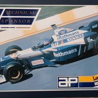 AP Lockheed BORG & BECK-Adesivo vintage sponsor F1