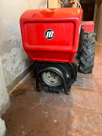 Motocoltivatore , con fresa e assolcatore