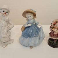Statuette Clown, Fanciulla, Bambina