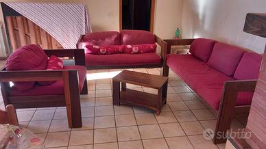 Divani in legno di PADUK