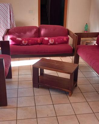 Divani in legno di PADUK