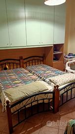 Camera a ponte con materassi