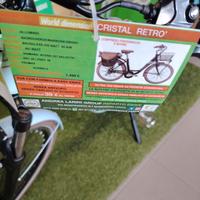 Ebike City World Dimension Cristal Retrò