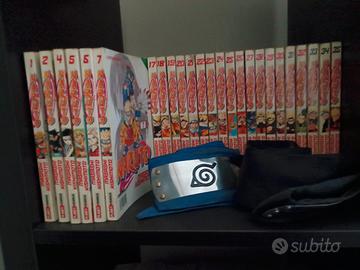 COLLANA NARUTO ORIGINALE ITALIANA