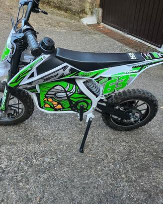 mini moto cross elettrica 
