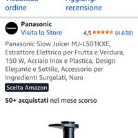 Estrattore panasonic Nuovo