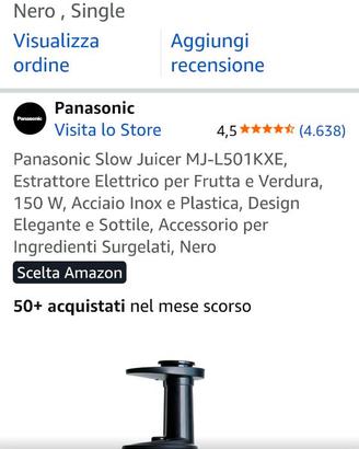 Estrattore panasonic Nuovo