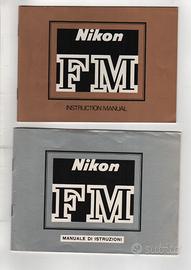 ISTRUZIONI USO  NIKON Fm