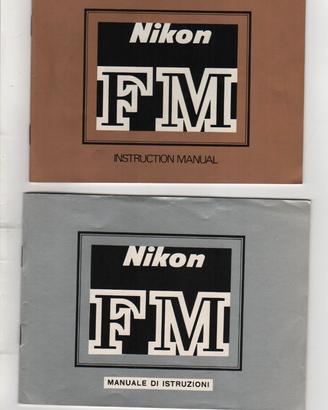 ISTRUZIONI USO  NIKON Fm